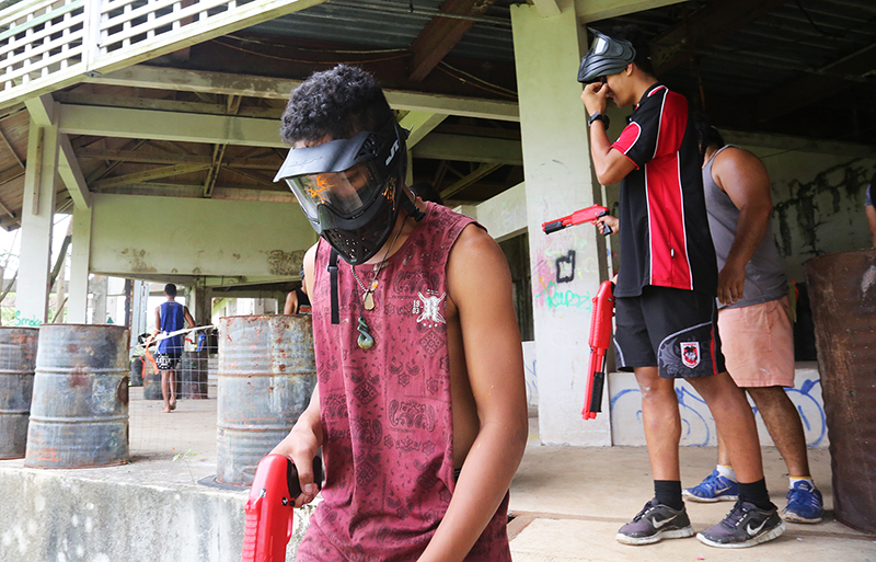 Kuki Lasertag : Rarotonga : New Zealand : Business News Photos : Richard Moore : Photographer